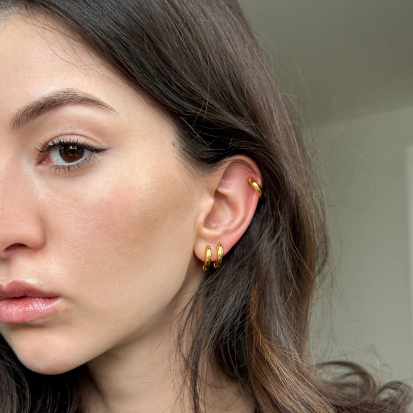 Small hoops - Gold