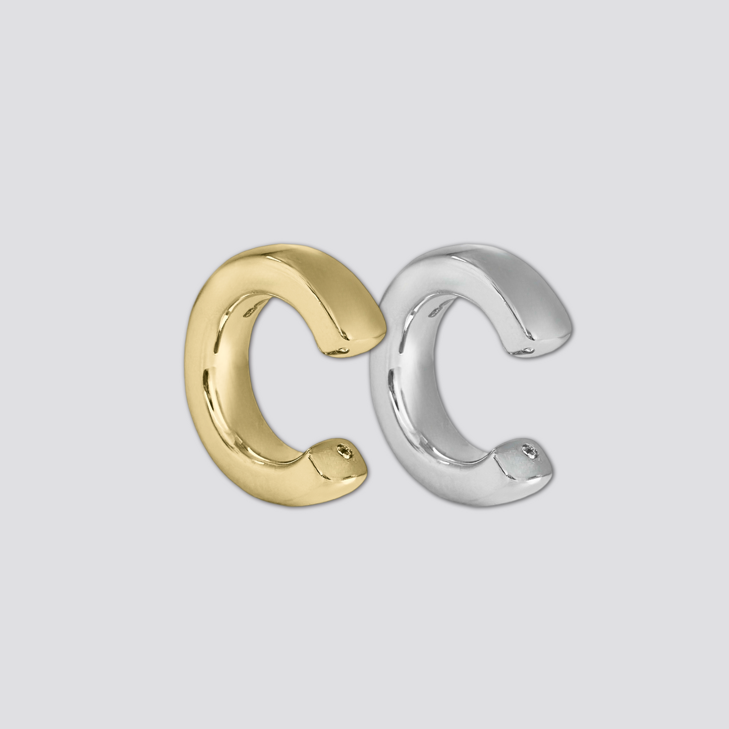 Cuff the ring: Golden & Silver set