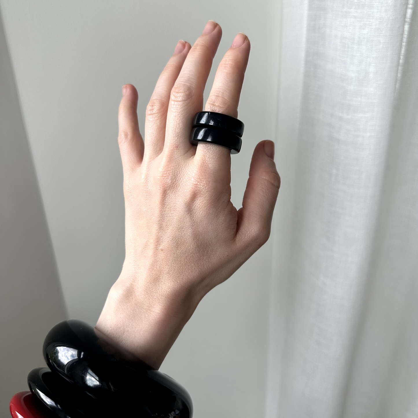 The Plastic Ring: set of two